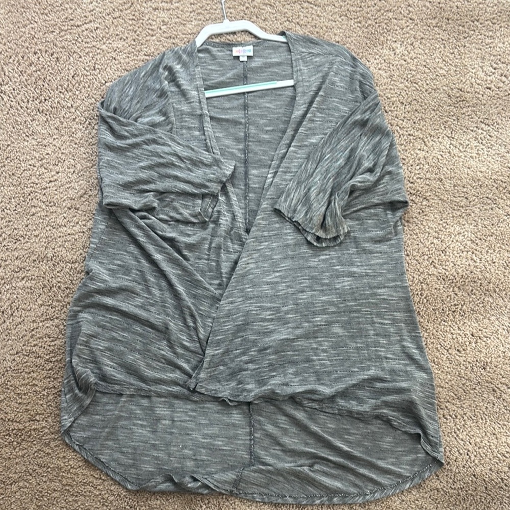 LuLaRoe Gray Women's Cardigan